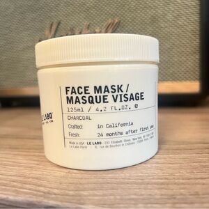 New Le Labo Charcoal Face Mask 125ml